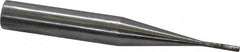 Made in USA - 3/64" Point Diam Rat Tail Radius Dresser - 3" Long x 3/8" Shank Diam - Exact Tooling
