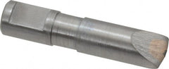 Made in USA - 0.025" Radius Single Point Diaform Diamond Dresser - 1-3/4" Long x 1/4" Shank Diam, 60° Included Angle - Exact Tooling
