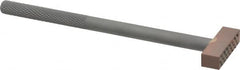 Made in USA - 6" Long x 3/8" Shank Diam Multi-Point T-Handle Diamond Dresser - 1/2" Thick Head - Exact Tooling