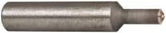 Tru-Maxx - 1/8 Carat Single Point Diamond Dresser - 2" Long x 3/8" Shank Diam - Exact Tooling
