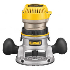 DeWALT - 24,500 RPM, 1.75 HP, 11 Amp, Fixed Base Electric Router - 1/4 and 1/2 Inch Collet - Exact Tooling