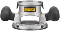 DeWALT - Router Fixed Base - For Use with Dewalt DW616 & Dewalt DW618 - Exact Tooling