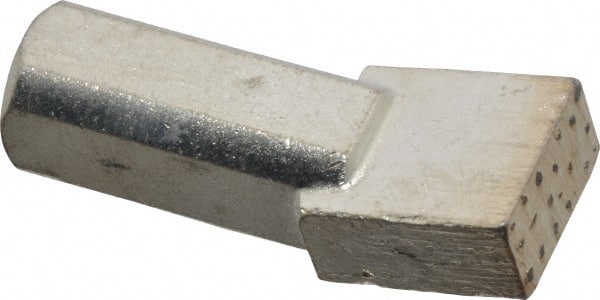 Norton - 2A-E, 3/4" Long x 7/16" Shank Diam Multi-Point Diamond Dresser - Grit Impregnated, 1/2" Long Head - Exact Tooling