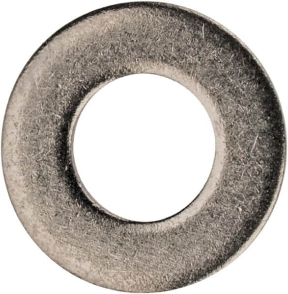 Value Collection - M3.5 Screw, Grade 18-8 Stainless Steel Standard Flat Washer - 4mm ID x 9.64mm OD, Plain Finish - Exact Tooling