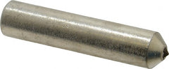 Norton - 1/2 Carat Single Point Diamond Dresser - 2" Long x 7/16" Shank Diam, 60° Included Angle - Exact Tooling