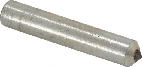 Norton - 1 Carat Single Point Diamond Dresser - 2" Long x 3/8" Shank Diam, 60° Included Angle - Exact Tooling