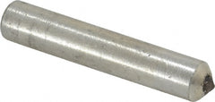 Norton - 1 Carat Single Point Diamond Dresser - 2" Long x 3/8" Shank Diam, 60° Included Angle - Exact Tooling