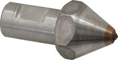 Norton - 1/3 Carat Single Point Diamond Dresser - 1-7/16" Long x 7/16" Shank Diam, 60° Included Angle - Exact Tooling