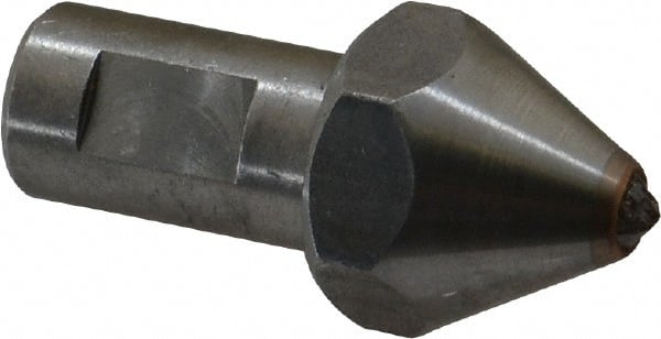 Norton - 1/2 Carat Single Point Diamond Dresser - 1-7/16" Long x 7/16" Shank Diam, 60° Included Angle - Exact Tooling