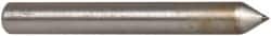 Norton - 1" Long x 1/8" Shank Diam Single Point Diamond Dresser - Convex Radius, 60° Included Angle - Exact Tooling