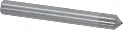 Norton - 1" Long x 1/8" Shank Diam Single Point Diamond Dresser - Convex Radius, 90° Included Angle - Exact Tooling