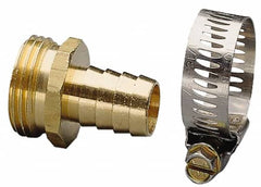 Nelson - 3/4 Garden Hose Fitting - Brass, Male Connector - Exact Tooling