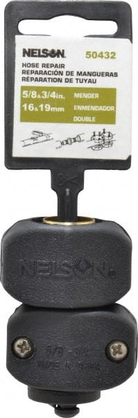 Nelson - 5/8 & 3/4 Garden Hose Fitting - Brass & Nylon - Exact Tooling