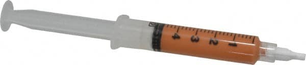 Radiac Abrasives - 5 g Diamond Grit Compound - Grade Medium, 3,000 Grit, Orange, For Mirror Finishing, Use on Carbide - Exact Tooling