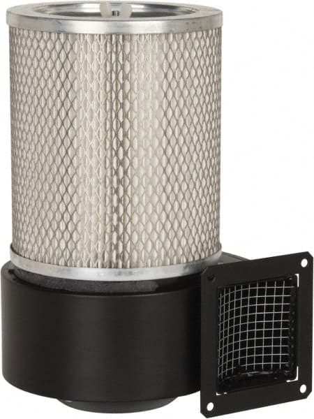Electra-Kool - 0.72 Amp, 150 CFM, 3,450 RPM, 25 Cubic Ft., Filtered Enclosure Blower - 2 Inch Wide - Exact Tooling