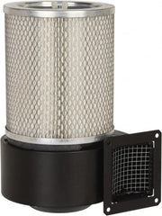 Electra-Kool - 0.72 Amp, 150 CFM, 3,450 RPM, 25 Cubic Ft., Filtered Enclosure Blower - 2 Inch Wide - Exact Tooling