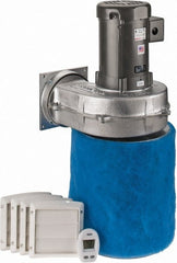 Electra-Kool - 3 Phase, 4.1 to 3.6/1.8 Amp, 1200 CFM, 3,450 RPM, 1000 Cubic Ft. Filtered Enclosure Blower - 6 Inch Inside Width - Exact Tooling