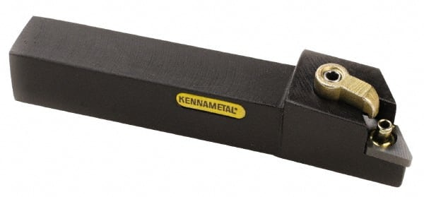 Kennametal - MDJN, Right Hand Cut, 3° Lead Angle, 20mm Shank Height x 20mm Shank Width, Negative Rake Indexable Turning Toolholder - 125mm OAL, DN..1104.. Insert Compatibility, Series Kenloc - Exact Tooling