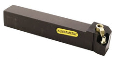 Kennametal - MWLN, Left Hand Cut, 5° Lead Angle, 25mm Shank Height x 25mm Shank Width, Negative Rake Indexable Turning Toolholder - 150mm OAL, WN..0604.. Insert Compatibility, Series Kenloc - Exact Tooling