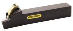 Kennametal - MVJN, Left Hand Cut, 3° Lead Angle, 32mm Shank Height x 25mm Shank Width, Negative Rake Indexable Turning Toolholder - 171mm OAL, VN..1604.. Insert Compatibility, Series Kenloc - Exact Tooling