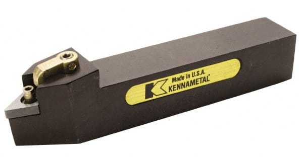 Kennametal - MDNN, Right Hand Cut, 0° Lead Angle, 25mm Shank Height x 25mm Shank Width, Negative Rake Indexable Turning Toolholder - 150mm OAL, DN..1506.. Insert Compatibility, Series Kenloc - Exact Tooling