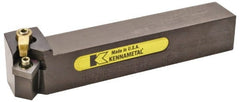 Kennametal - MSZN, Left Hand Cut, 25mm Shank Height x 25mm Shank Width, Negative Rake Indexable Turning Toolholder - 150mm OAL, SN..1204.. Insert Compatibility, Series Kenloc - Exact Tooling