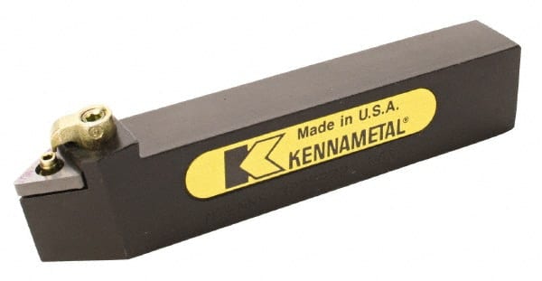 Kennametal - MTEN, Neutral Cut, 0° Lead Angle, 32mm Shank Height x 25mm Shank Width, Negative Rake Indexable Turning Toolholder - 170mm OAL, TN..2204.. Insert Compatibility, Series Kenloc - Exact Tooling