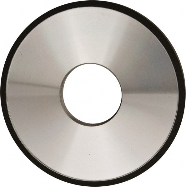 Made in USA - 4" Diam x 1-1/4" Hole x 1/4" Thick, N Hardness, 220 Grit Surface Grinding Wheel - Diamond, Type 1A1, Very Fine Grade - Exact Tooling