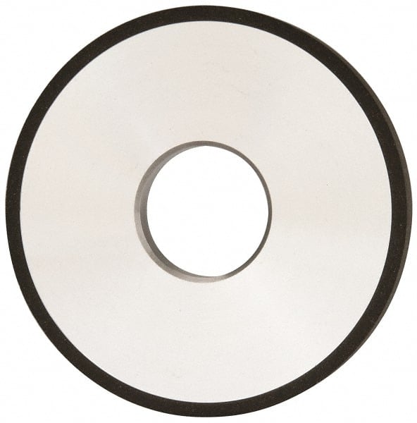 Made in USA - 4" Diam x 1-1/4" Hole x 3/8" Thick, N Hardness, 150 Grit Surface Grinding Wheel - Diamond, Type 1A1, Very Fine Grade - Exact Tooling