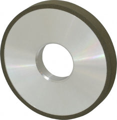 Made in USA - 4" Diam x 1-1/4" Hole x 1/2" Thick, N Hardness, 150 Grit Surface Grinding Wheel - Diamond, Type 1A1, Very Fine Grade - Exact Tooling