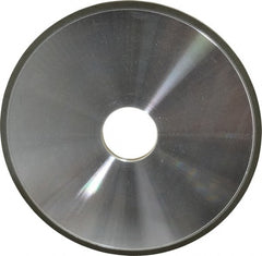 Made in USA - 6" Diam x 1-1/4" Hole x 1/4" Thick, N Hardness, 150 Grit Surface Grinding Wheel - Diamond, Type 1A1, Very Fine Grade - Exact Tooling