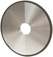 Made in USA - 6" Diam x 1-1/4" Hole x 1/4" Thick, N Hardness, 220 Grit Surface Grinding Wheel - Diamond, Type 1A1, Very Fine Grade - Exact Tooling
