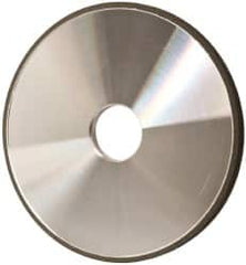 Made in USA - 6" Diam x 1-1/4" Hole x 3/8" Thick, N Hardness, 100 Grit Surface Grinding Wheel - Diamond, Type 1A1, Fine Grade - Exact Tooling