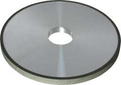 Made in USA - 6" Diam x 1-1/4" Hole x 3/8" Thick, N Hardness, 150 Grit Surface Grinding Wheel - Diamond, Type 1A1, Very Fine Grade - Exact Tooling