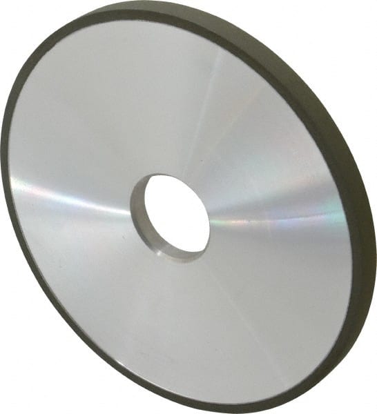 Made in USA - 6" Diam x 1-1/4" Hole x 3/8" Thick, N Hardness, 220 Grit Surface Grinding Wheel - Diamond, Type 1A1, Very Fine Grade - Exact Tooling