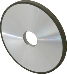 Made in USA - 6" Diam x 1-1/4" Hole x 3/8" Thick, N Hardness, 220 Grit Surface Grinding Wheel - Diamond, Type 1A1, Very Fine Grade - Exact Tooling