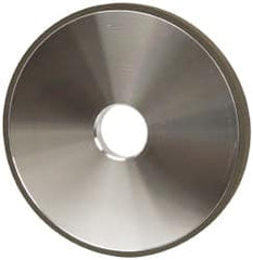 Made in USA - 6" Diam x 1-1/4" Hole x 1/2" Thick, N Hardness, 150 Grit Surface Grinding Wheel - Diamond, Type 1A1, Very Fine Grade - Exact Tooling