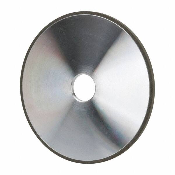 Made in USA - 7" Diam x 1-1/4" Hole x 1/4" Thick, N Hardness, 100 Grit Surface Grinding Wheel - Diamond, Type 1A1, Fine Grade - Exact Tooling