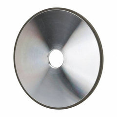 Made in USA - 7" Diam x 1-1/4" Hole x 1/4" Thick, N Hardness, 100 Grit Surface Grinding Wheel - Diamond, Type 1A1, Fine Grade - Exact Tooling