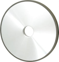 Made in USA - 7" Diam x 1-1/4" Hole x 1/2" Thick, N Hardness, 100 Grit Surface Grinding Wheel - Diamond, Type 1A1, Fine Grade - Exact Tooling