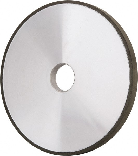 Made in USA - 7" Diam x 1-1/4" Hole x 1/2" Thick, N Hardness, 220 Grit Surface Grinding Wheel - Diamond, Type 1A1, Very Fine Grade - Exact Tooling