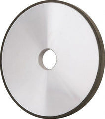 Made in USA - 7" Diam x 1-1/4" Hole x 1/2" Thick, N Hardness, 220 Grit Surface Grinding Wheel - Diamond, Type 1A1, Very Fine Grade - Exact Tooling