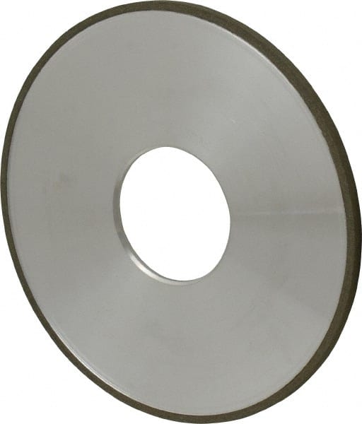 Made in USA - 4" Diam x 1-1/4" Hole x 1/8" Thick, N Hardness, 150 Grit Surface Grinding Wheel - Diamond, Type 1A1, Very Fine Grade - Exact Tooling