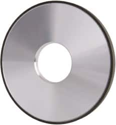 Made in USA - 4" Diam x 1-1/4" Hole x 1/4" Thick, N Hardness, 150 Grit Surface Grinding Wheel - Diamond, Type 1A1, Very Fine Grade - Exact Tooling