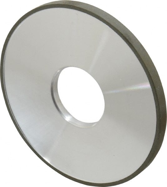 Made in USA - 4" Diam x 1-1/4" Hole x 1/4" Thick, N Hardness, 220 Grit Surface Grinding Wheel - Diamond, Type 1A1, Very Fine Grade - Exact Tooling
