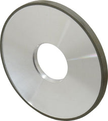 Made in USA - 4" Diam x 1-1/4" Hole x 1/4" Thick, N Hardness, 220 Grit Surface Grinding Wheel - Diamond, Type 1A1, Very Fine Grade - Exact Tooling