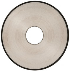 Made in USA - 5" Diam x 1-1/4" Hole x 1/8" Thick, N Hardness, 100 Grit Surface Grinding Wheel - Diamond, Type 1A1, Fine Grade - Exact Tooling