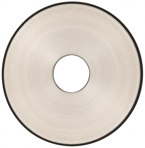 Made in USA - 5" Diam x 1-1/4" Hole x 1/8" Thick, N Hardness, 220 Grit Surface Grinding Wheel - Diamond, Type 1A1, Very Fine Grade - Exact Tooling