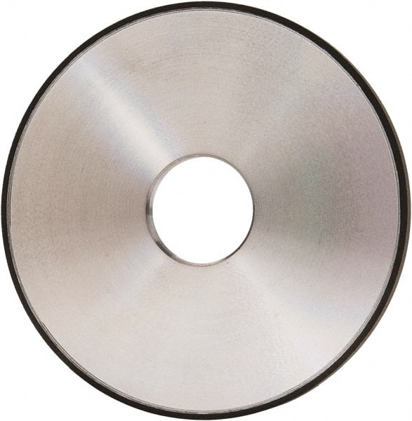 Made in USA - 5" Diam x 1-1/4" Hole x 1/4" Thick, N Hardness, 150 Grit Surface Grinding Wheel - Diamond, Type 1A1, Very Fine Grade - Exact Tooling