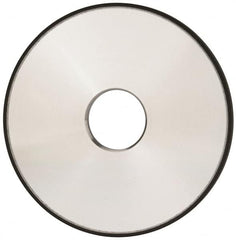 Made in USA - 5" Diam x 1-1/4" Hole x 1/4" Thick, N Hardness, 220 Grit Surface Grinding Wheel - Diamond, Type 1A1, Very Fine Grade - Exact Tooling